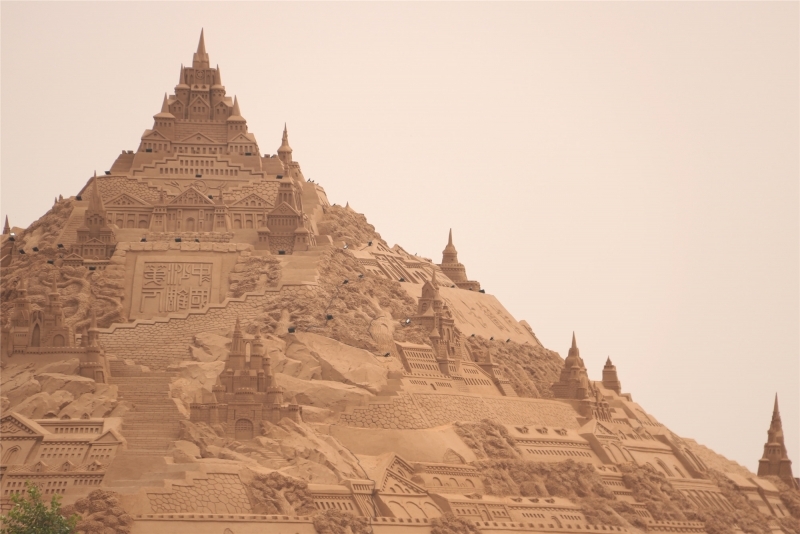 榆林玩沙的公园,榆林沙雕公园门票多少