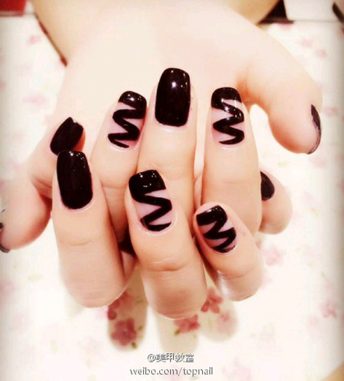 迎接六一让指甲透透气15款透明美甲方案学起来