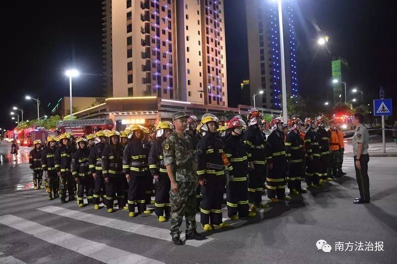 广东大型城市消防灭火救援演练,消防演练拍摄