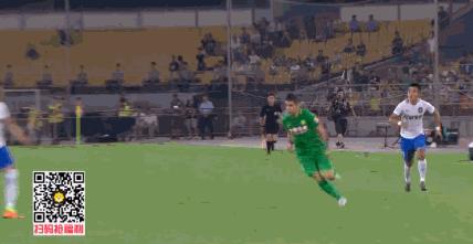 国安3-1泰达手术刀传球,半场重炮射门