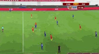 任航踢野球,任航华夏进球