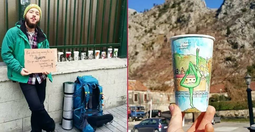 艺术家环游世界，他靠这个技能成为世界网红