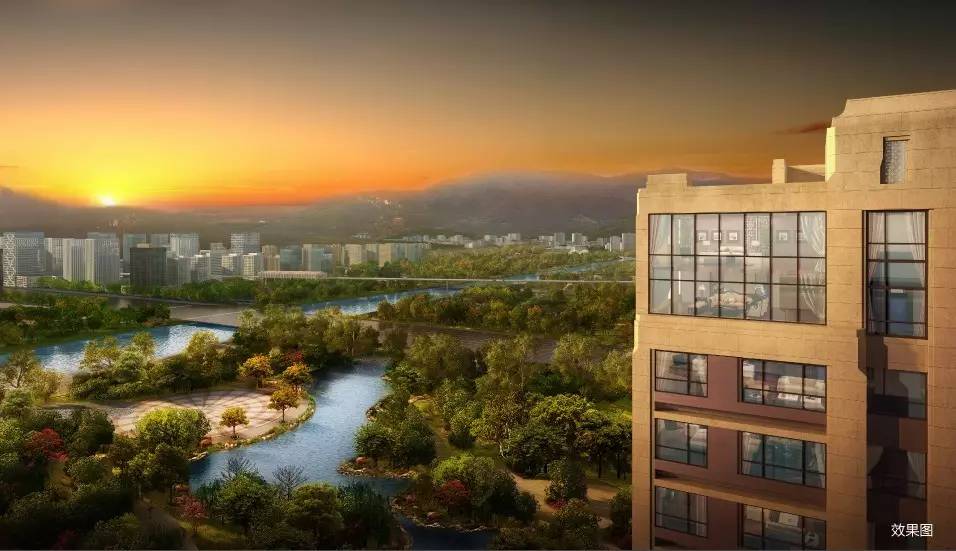 现代产业高地生态宜居新城,新城板块高端住宅区品质
