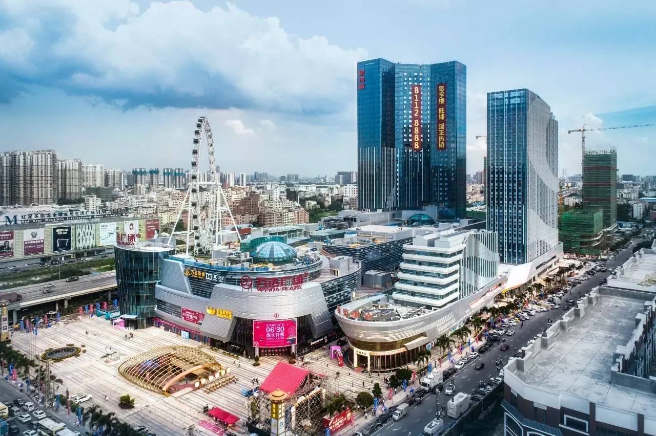 广州万达广场排名第一,广州金沙洲星港万达广场