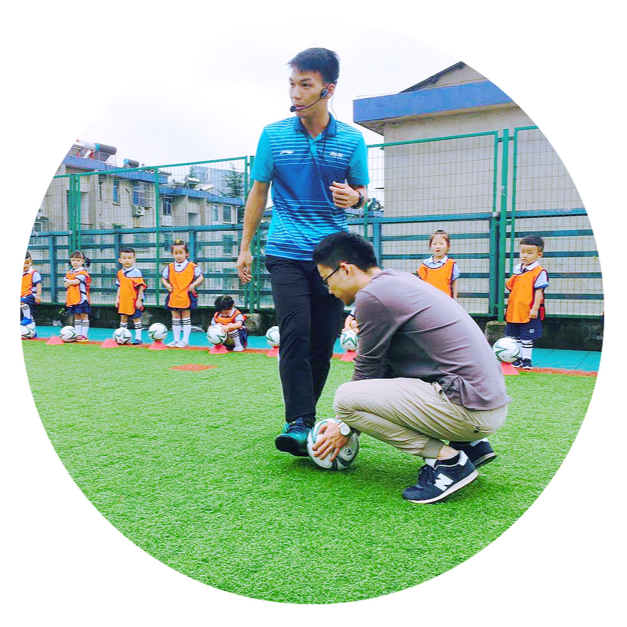 幼儿足球青训3-6岁,幼儿零基础足球教学