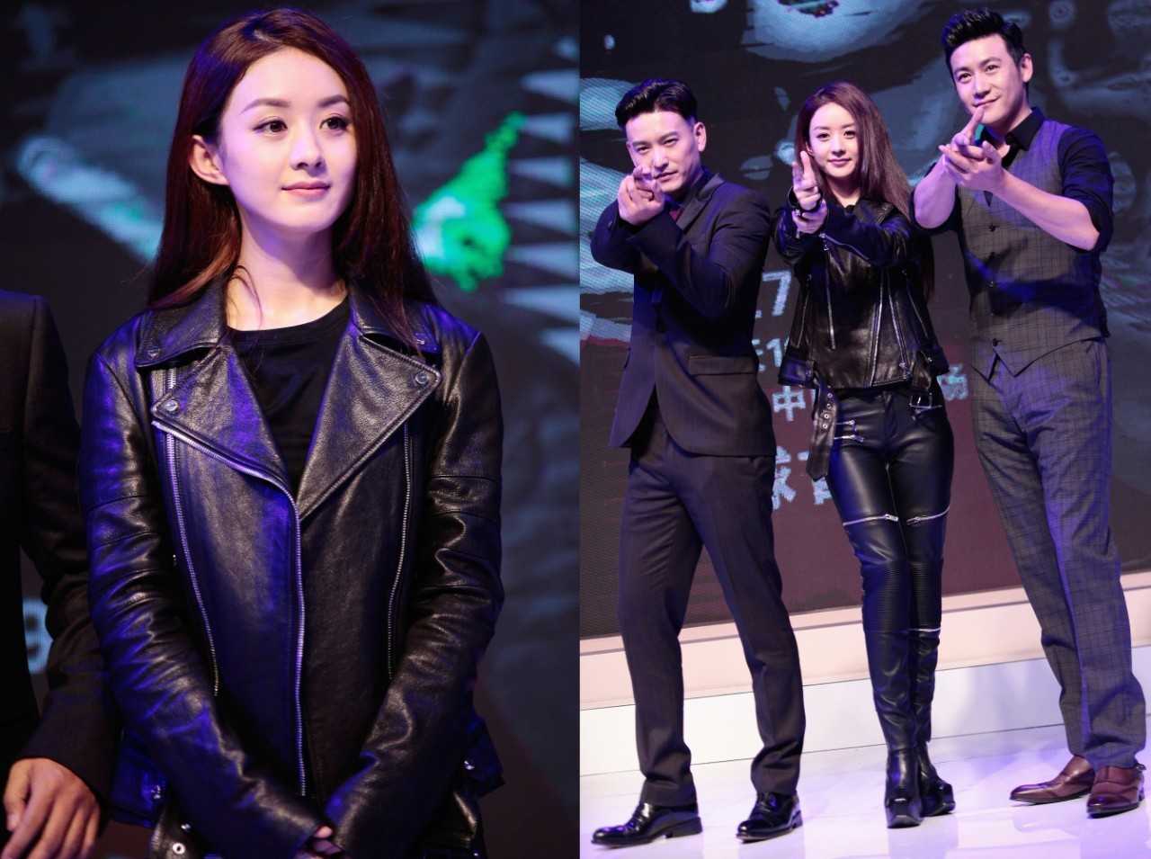 赵丽颖和陈伟霆共同抢一个帽子,赵丽颖陈伟霆风暴