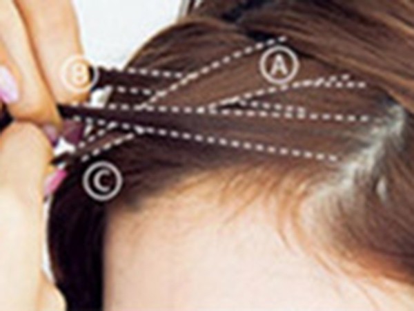 鱼骨辫半扎发编发教程简单好看,侧编刘海编发教程简单又好看