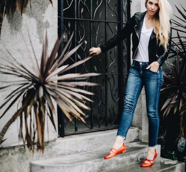 赫本风芭蕾鞋,赫本穿了40年芭蕾鞋