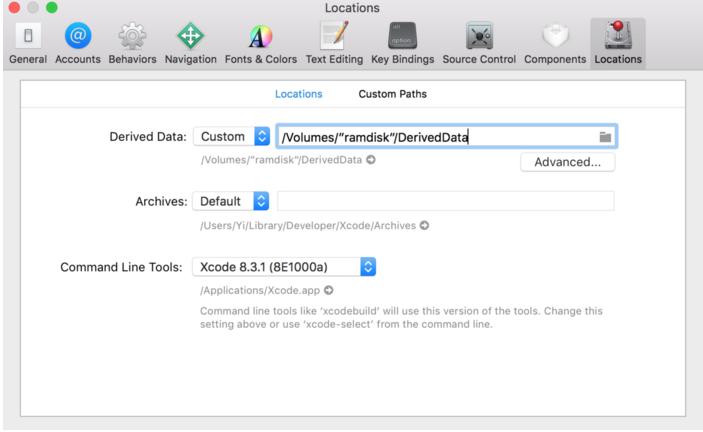 如何让Xcode在读写上提速100倍？