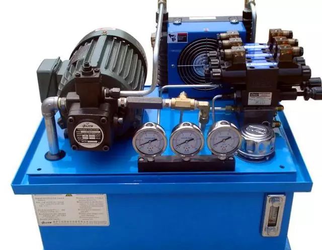 液压泵站原理图解,液压泵站工作原理图动画