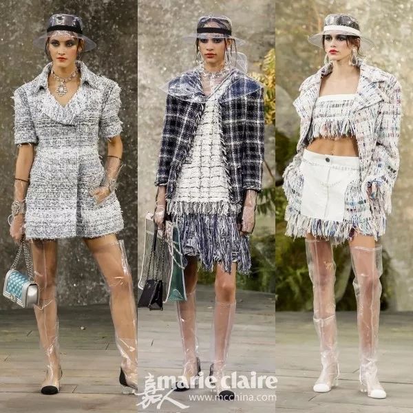 跟GD和表姐来到香奈儿“水帘洞”，看完我开始期待下雨天！