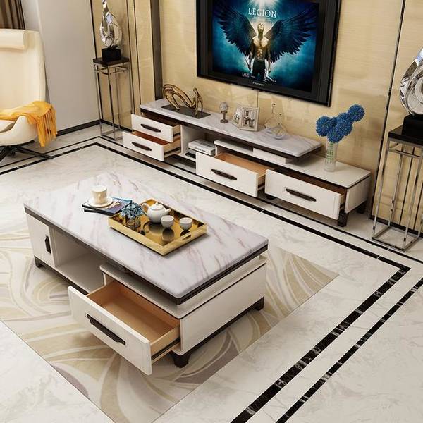 电视柜茶几组合最新款搭配,最流行的电视柜茶几组合