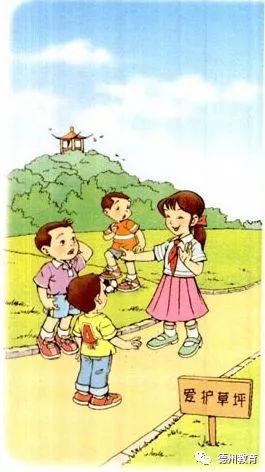 人教版二年级语文试卷看图写话,二年级上册语文园地七的看图写话