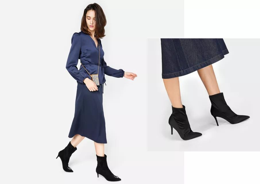 秋冬袜靴,秋冬季百搭袜靴