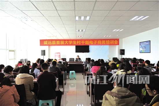 今年以来，威远电商交易额已近6亿元，以后将……