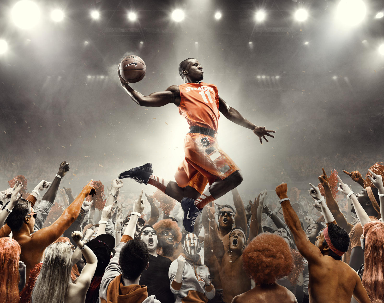 nike广告简约,nike创意广告海报创意分析