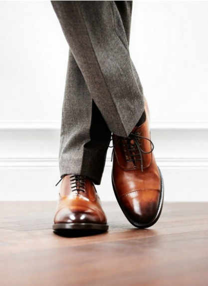 男士时尚商务牛津鞋,商务时尚一脚蹬皮鞋