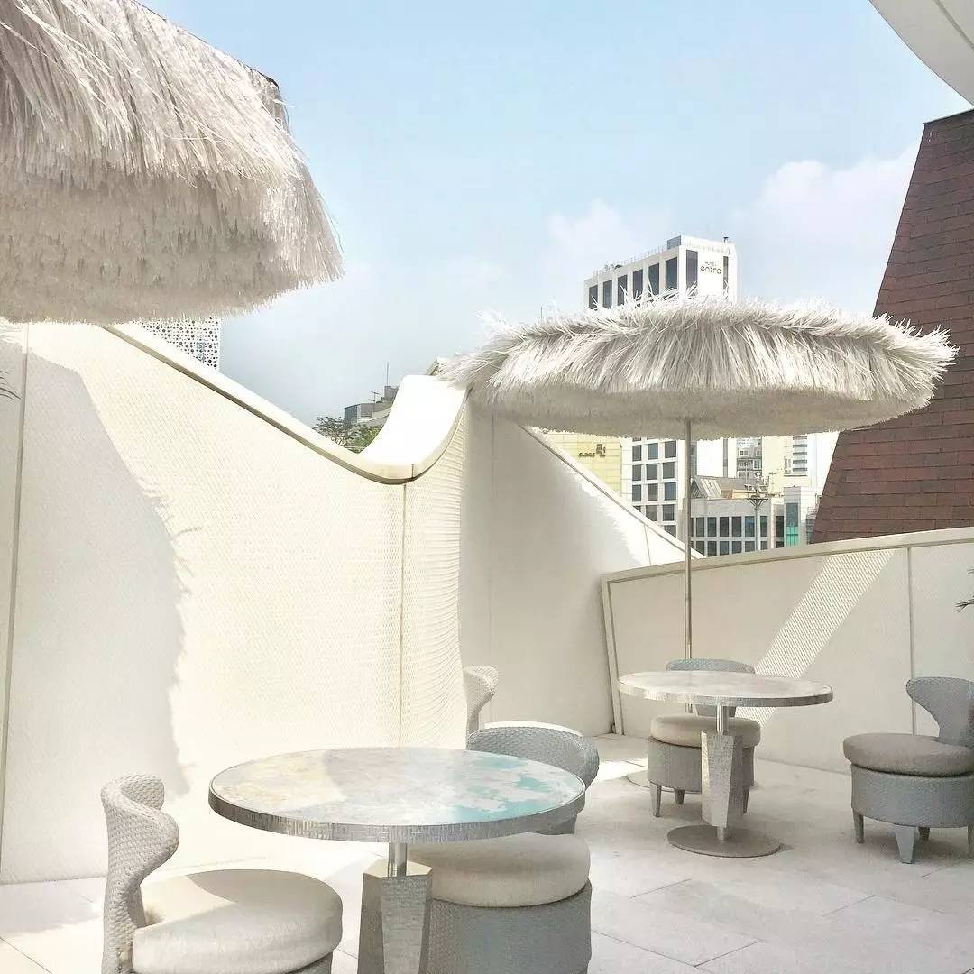 那些爱晒照片的女人,韩国好看的咖啡馆拍照