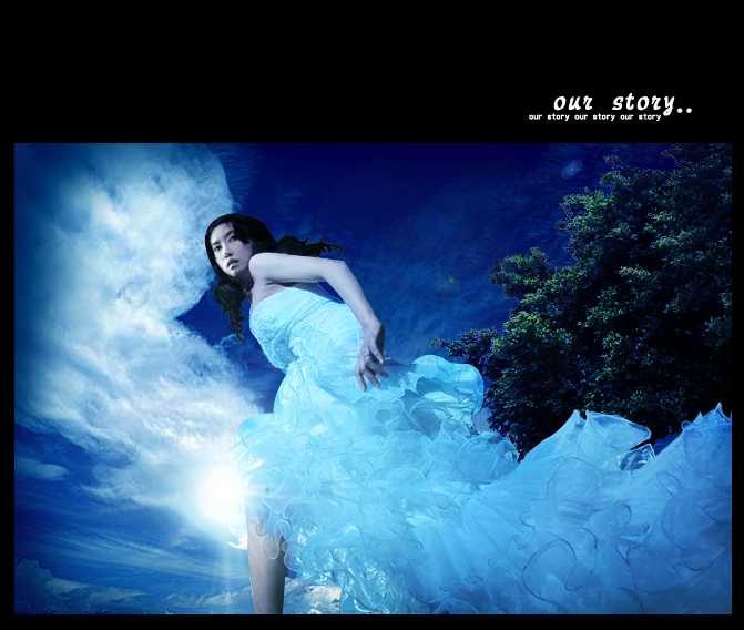 Photoshop出品最美婚纱照，你最中意哪款？