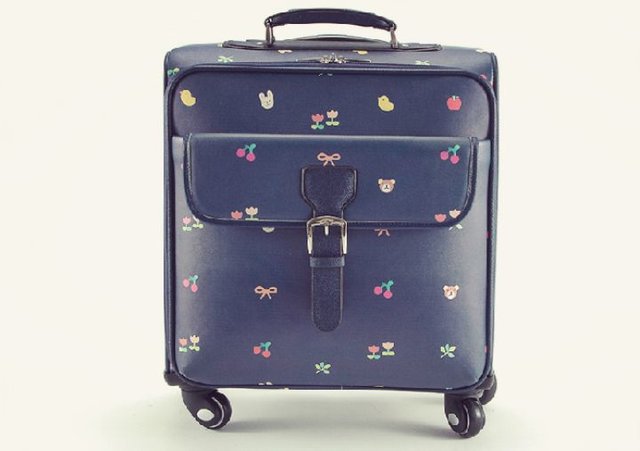 领着孩子去玩的旅行箱,送给孩子一个行李箱