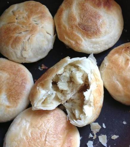 不用炸的绿豆饼的做法,不用烤箱的绿豆饼