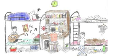 大学室友天天晚上吵闹,大学室友喜欢怼人怎么办