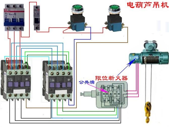 分励脱扣断路器与电表的接线图,断路器线圈与电表接线图
