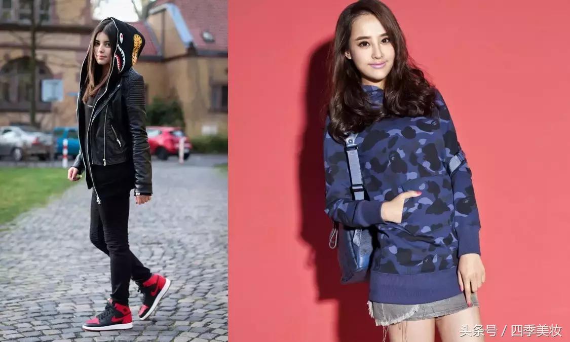 适合二十岁左右女生穿的服装品牌,适合13岁穿的潮牌