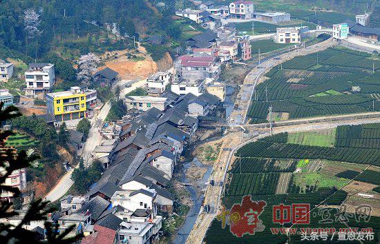 庆阳古街,湖北宣恩县庆阳坝百年古街