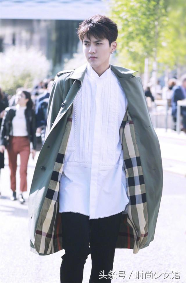 鹿晗小井的蕾丝衫张翰的渔网袜,不是战狼依然够帅