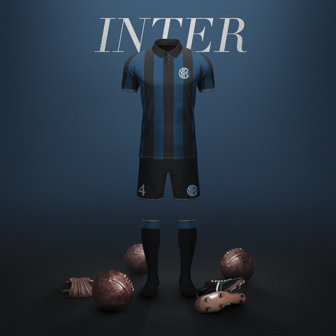 复古足球球衣米兰,欧洲俱乐部90年代球衣大全