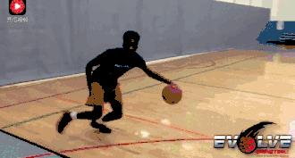 胯下背后虚晃转身运球过人,三威胁虚晃胯下过人