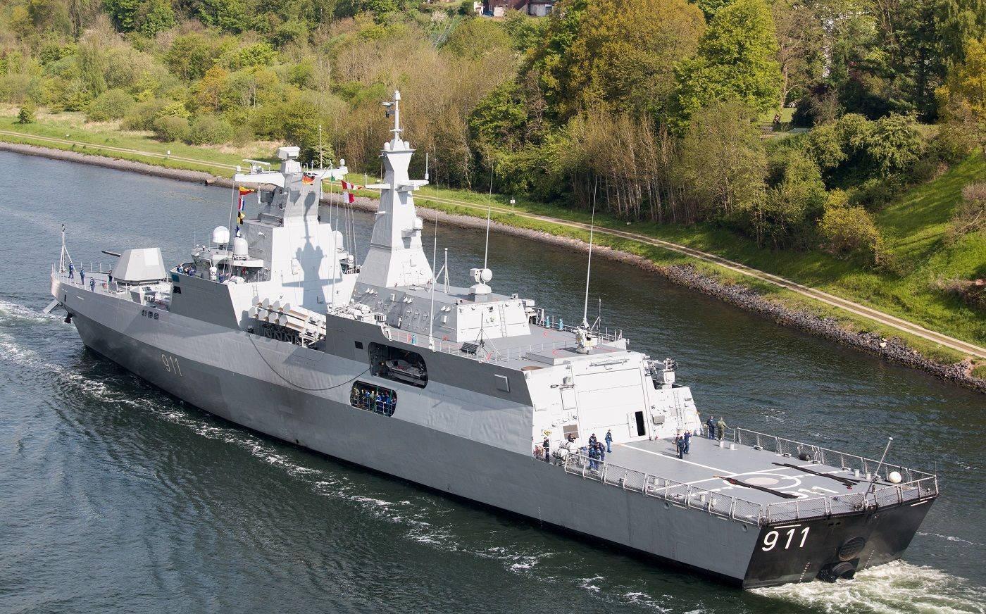 阿尔及利亚新护卫舰,德国海军新型舰艇