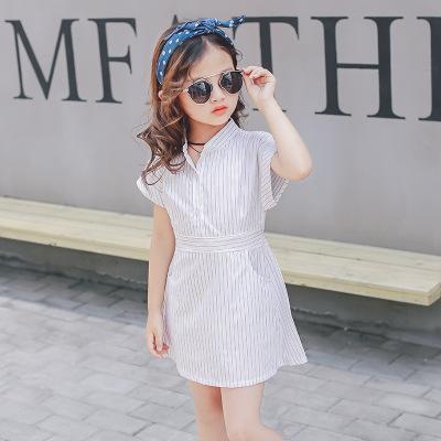 女童连衣裙夏装新款洋气中大童,童装女童秋冬最新款连衣裙
