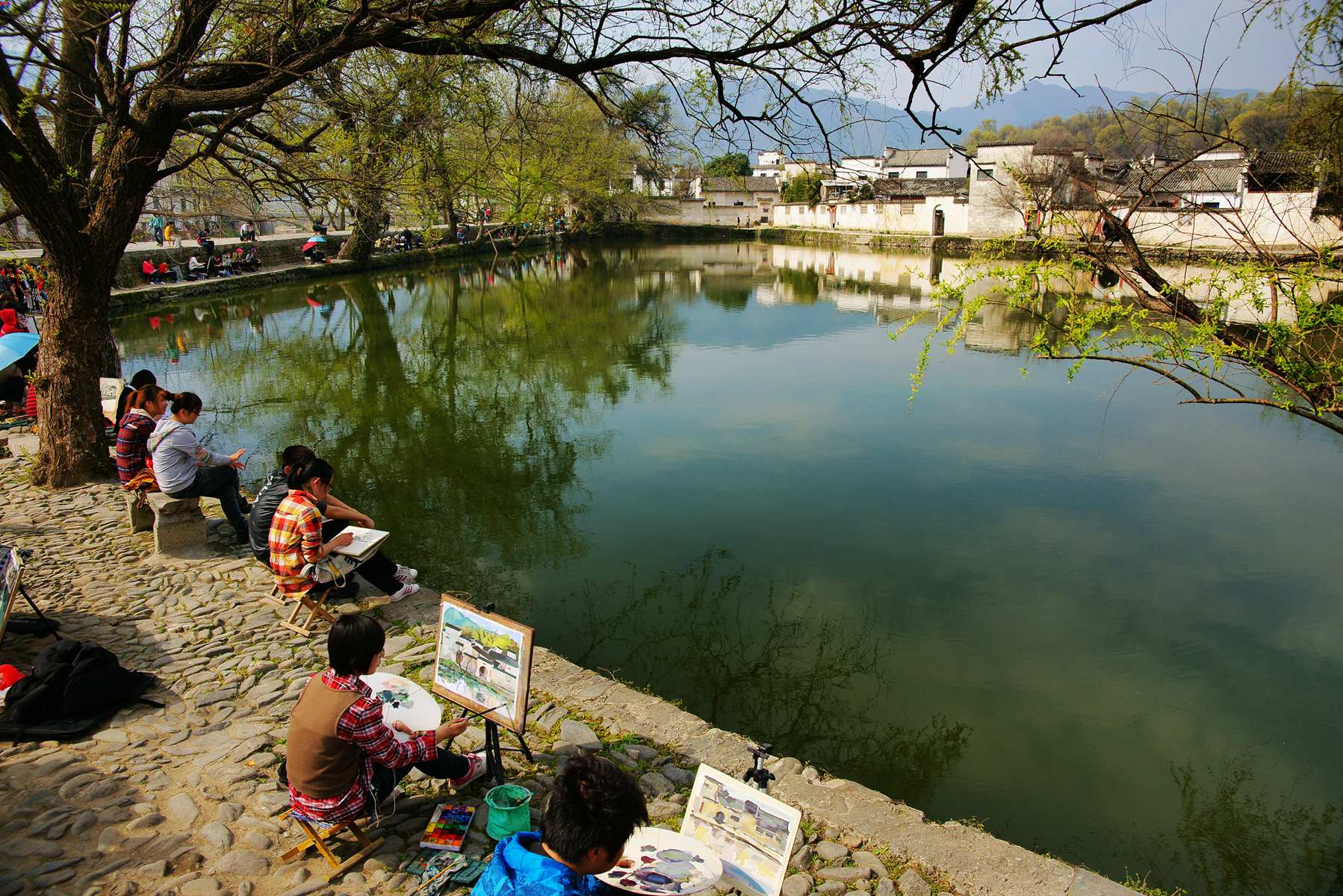 宏村是徽派建筑,宏村徽派古村寨