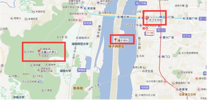 长沙住哪里去岳麓山和橘子洲方便,长沙橘子洲头住宿攻略