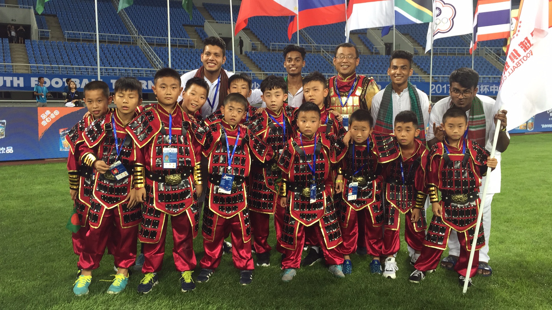 歌德杯开幕式,马德里青少年足球赛