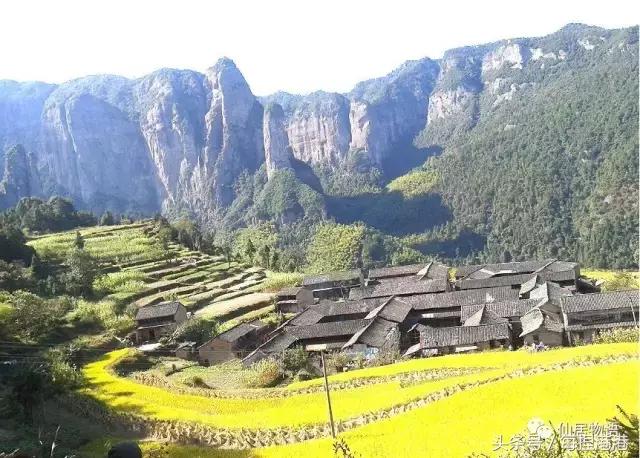 台州的公盂村,浙江省仙居县田市镇公盂村