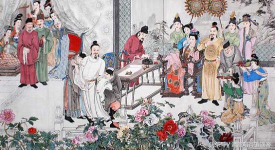 明皇、贵妃、诗仙,三个人,三首诗,流传千古一段佳话