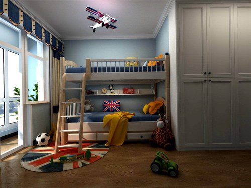 蓝绿色风格装修,建发宝湖庭院多少钱一平