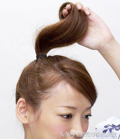 半花苞发型披肩发,想做女神要从头开始