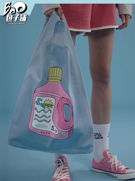 帆布购物袋时髦,时髦的购物袋