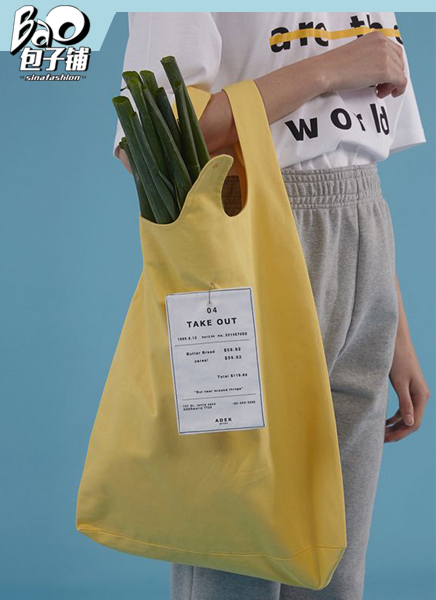帆布购物袋时髦,时髦的购物袋