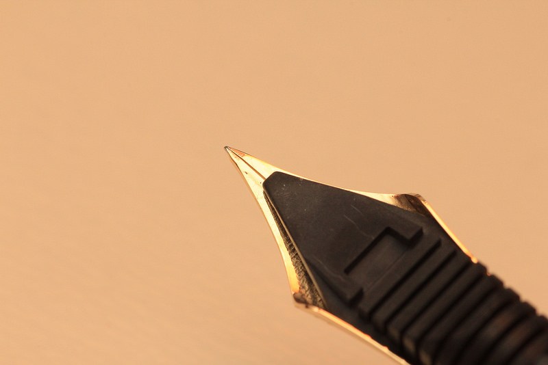 写大字装墨器,3776超级细钢笔