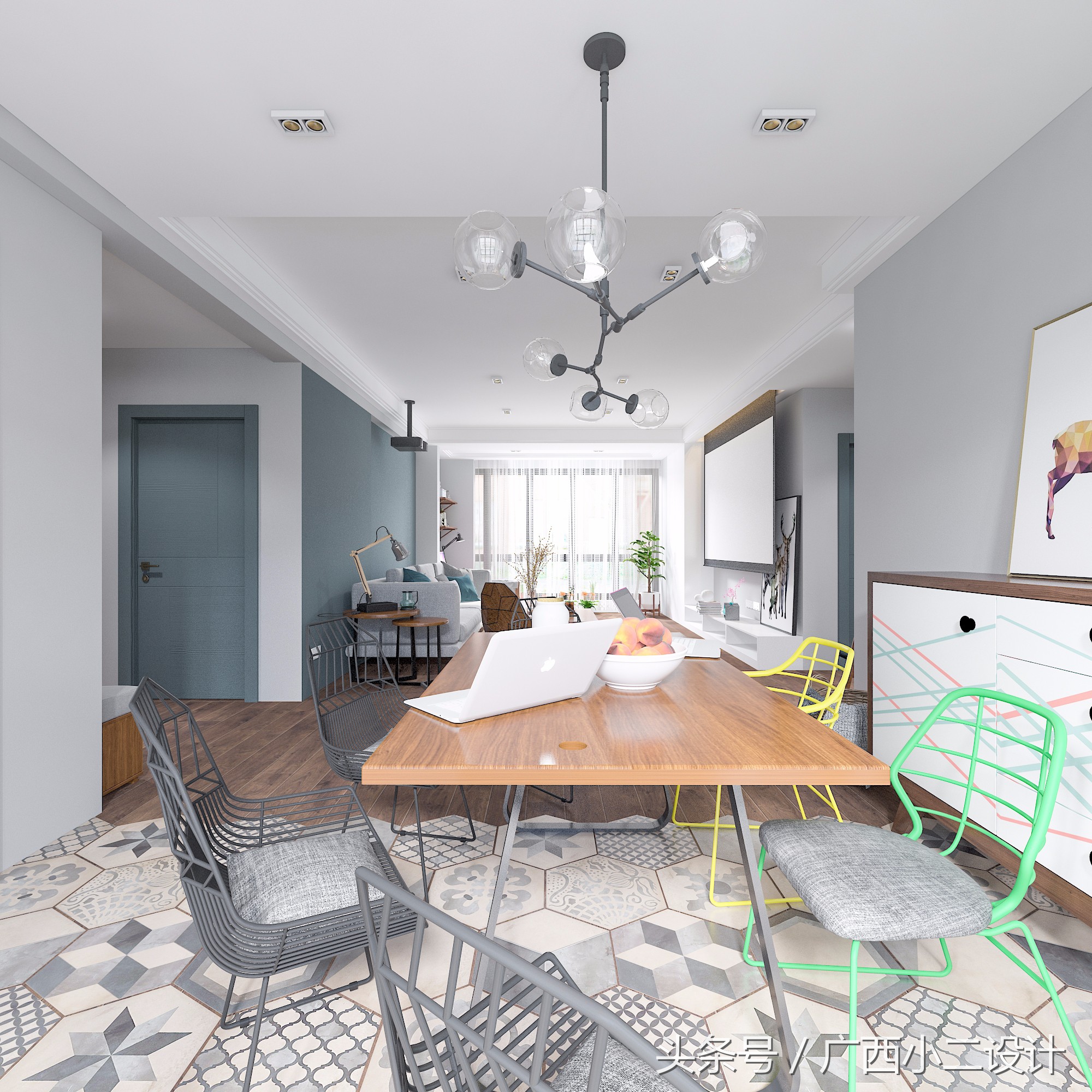 房间装修设计图1-3居室效果图,177平方米装修效果图