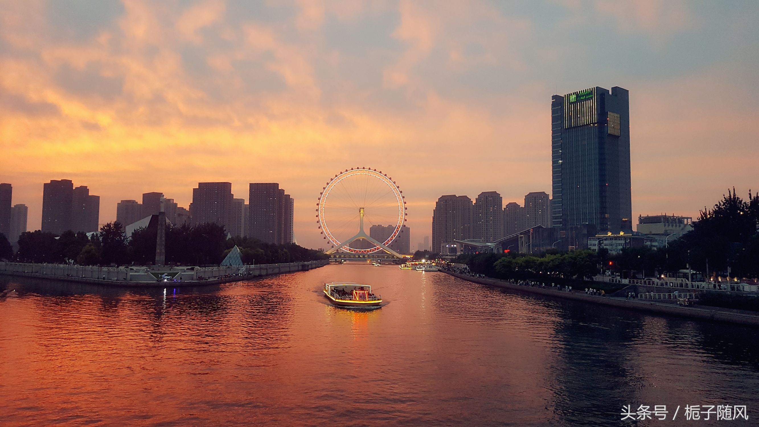 津门十景之海河,天津全运会津门