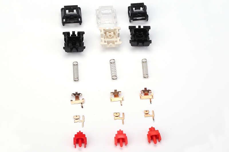 雷柏机械键盘轴体怎么拆,机械键盘静音轴原理