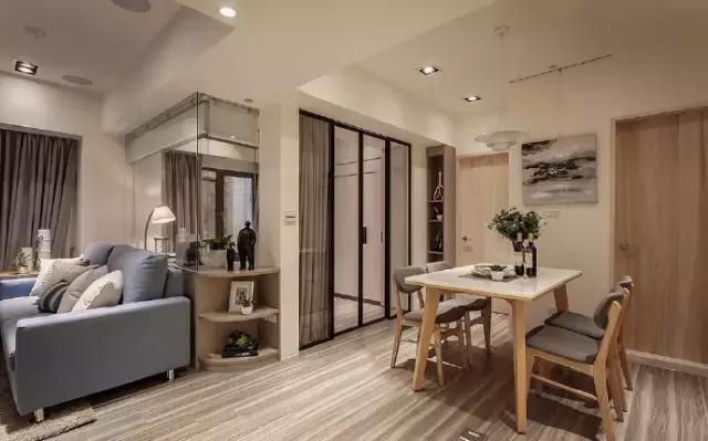 111平方三房一厅两卫简欧装修,109平三房一卫轻奢装修