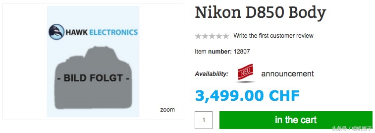 尼康d850最新价格暴跌多少,尼康d850泰国售价