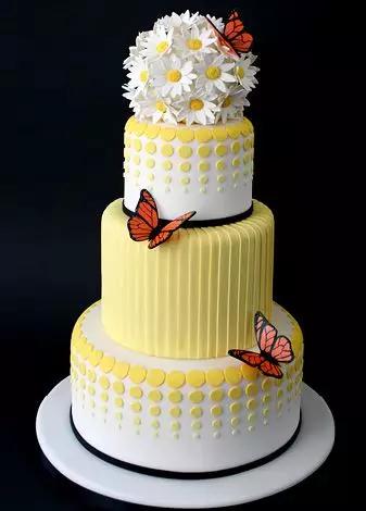 简单的婚礼蛋糕图片大全,最好看的婚礼蛋糕图片